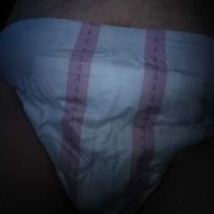 Showing my diaper