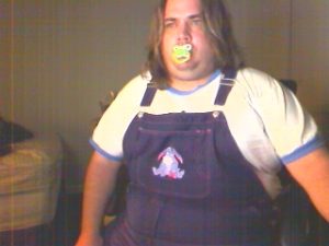 Me in my playclothes.